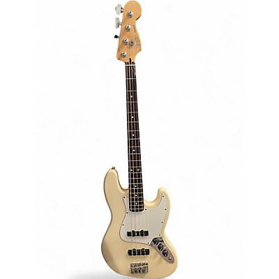 Used Fender Player Jazz Bass Alpine White Electric Bass Guitar