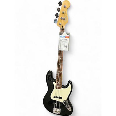 Used Fender Player Jazz Bass Black Electric Bass Guitar