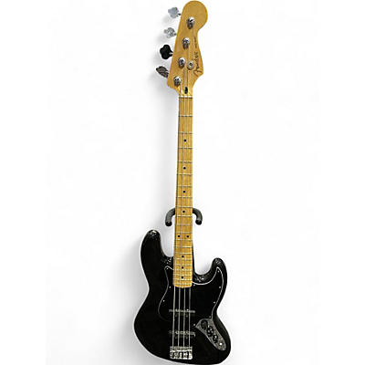 Used Fender Player Jazz Bass Black Electric Bass Guitar