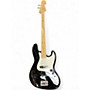 Used Fender Player Jazz Bass Black Electric Bass Guitar Black