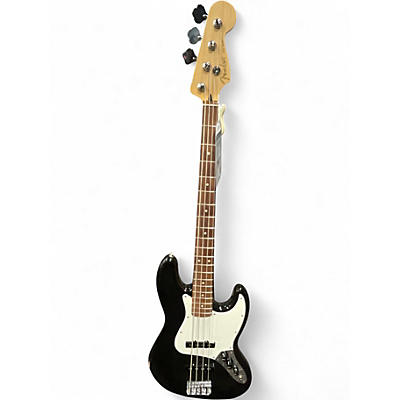 Used Fender Player Jazz Bass Black Electric Bass Guitar