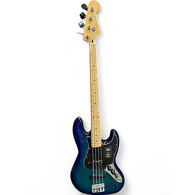 Used Fender Player Jazz Bass Blue Burst Electric Bass Guitar