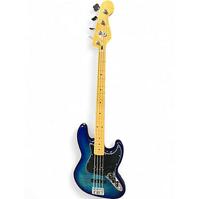 Used Fender Player Jazz Bass Blue Burst Electric Bass Guitar