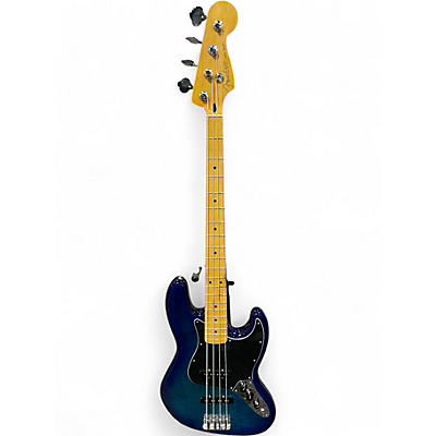 Used Fender Player Jazz Bass Blue Burst Electric Bass Guitar