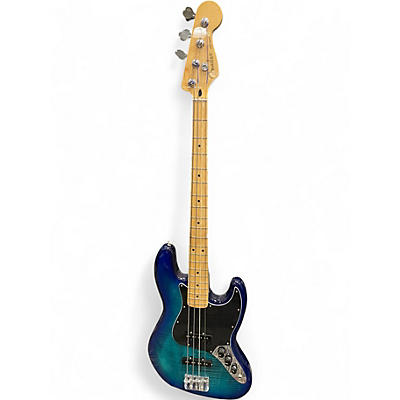 Used Fender Player Jazz Bass Blue Burst Electric Bass Guitar