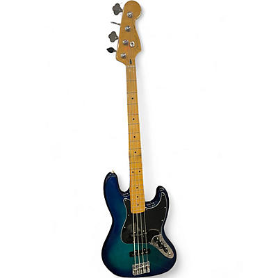Used Fender Player Jazz Bass Blue Burst Electric Bass Guitar