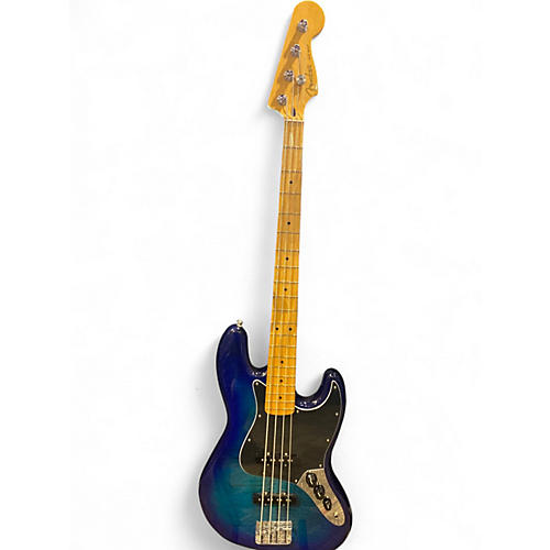 Used Fender Player Jazz Bass Blue Electric Bass Guitar Blue