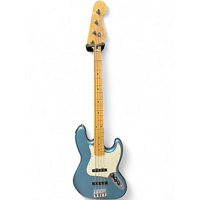Used Fender Player Jazz Bass Blue Electric Bass Guitar