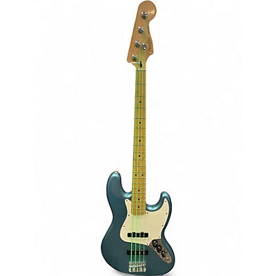 Used Fender Player Jazz Bass Blue Electric Bass Guitar
