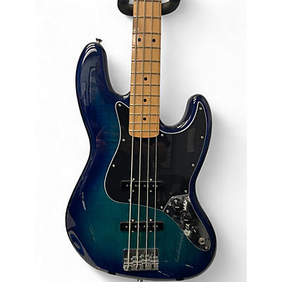 Used Fender Player Jazz Bass Blue Sunburst Electric Bass Guitar