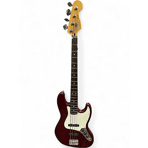 Used Fender Player Jazz Bass Burgundy Electric Bass Guitar Burgundy