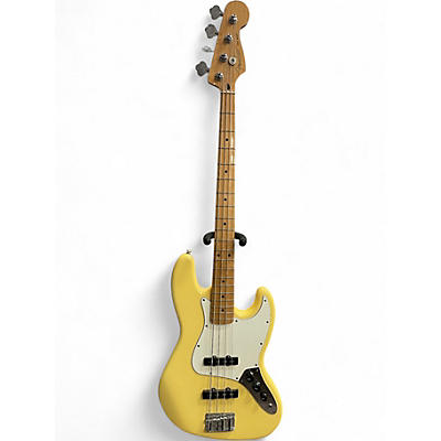 Used Fender Player Jazz Bass Buttercream Electric Bass Guitar