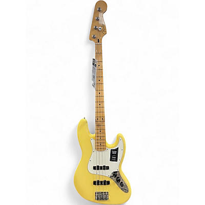 Used Fender Player Jazz Bass Buttercream Electric Bass Guitar