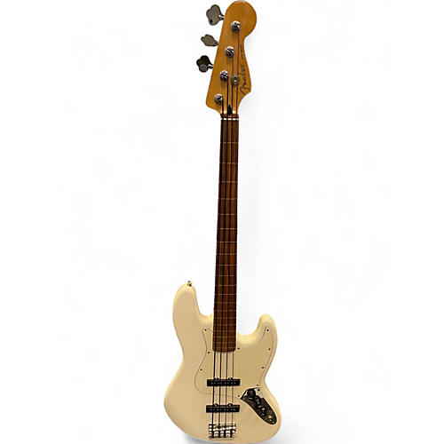 Fender Used Fender Player Jazz Bass Fretless Olympic White