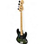 Used Fender Player Jazz Bass GREEN BURST Electric Bass Guitar GREEN BURST