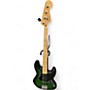 Used Fender Player Jazz Bass GREEN BURST Electric Bass Guitar GREEN BURST