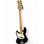 Used Fender Player Jazz Bass Left Handed Black Electric Bass Guitar Black