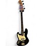 Used Fender Player Jazz Bass Left Handed Black Electric Bass Guitar Black