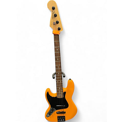 Fender Used Fender Player Jazz Bass Left Handed Orange Electric Bass Guitar Orange