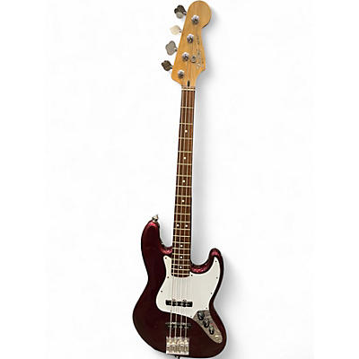 Used Fender Player Jazz Bass MIDNITE WINE Electric Bass Guitar