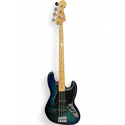 Used Fender Player Jazz Bass Ocean Blue Burst Electric Bass Guitar