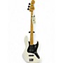 Used Fender Player Jazz Bass Olympic White Electric Bass Guitar Olympic White