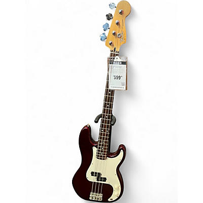 Used Fender Player Jazz Bass Red Electric Bass Guitar