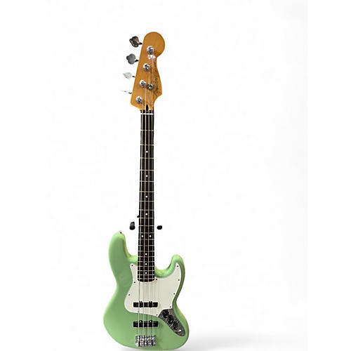 Used Fender Player Jazz Bass Seafoam Green Electric Bass Guitar Seafoam Green
