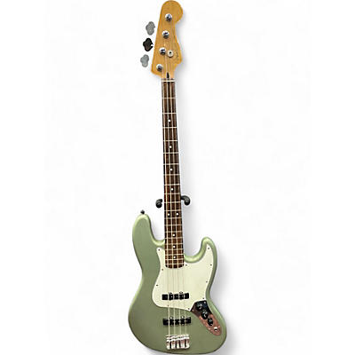 Used Fender Player Jazz Bass Seafoam Pearl Electric Bass Guitar