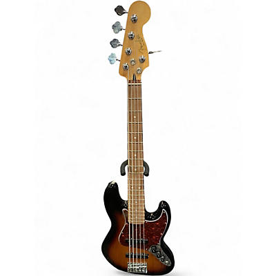 Used Fender Player Jazz Bass Sunburst Electric Bass Guitar
