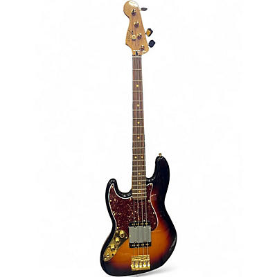Used Fender Player Jazz Bass Sunburst Electric Bass Guitar