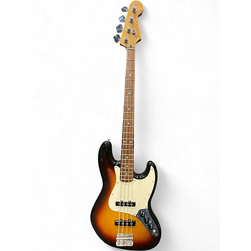 Used Fender Player Jazz Bass Tobacco Burst Electric Bass Guitar Tobacco Burst