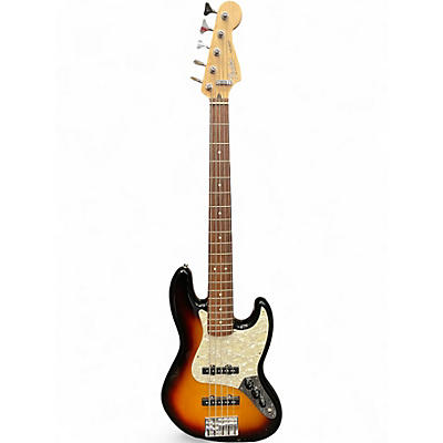 Used Fender Player Jazz Bass V 2 Color Sunburst Electric Bass Guitar
