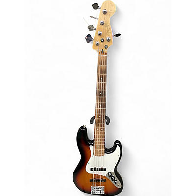 Used Fender Player Jazz Bass V 3 Color Sunburst Electric Bass Guitar