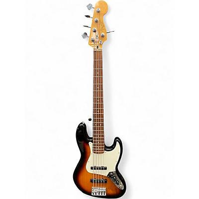 Used Fender Player Jazz Bass V 3 Color Sunburst Electric Bass Guitar
