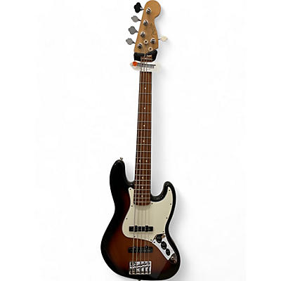 Fender Used Fender Player Jazz Bass V 3 Tone Sunburst Electric Bass Guitar