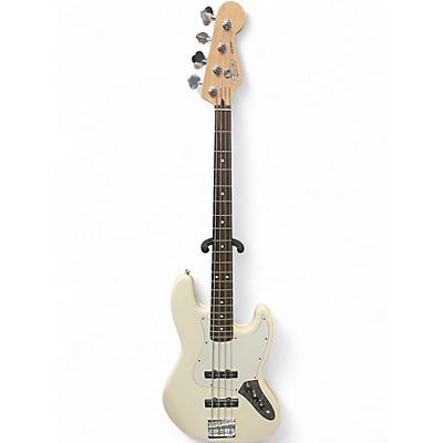 Used Fender Player Jazz Bass WHITE Electric Bass Guitar