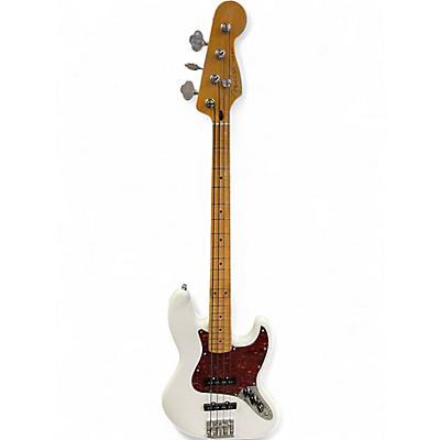 Used Fender Player Jazz Bass White Electric Bass Guitar