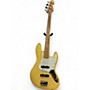 Used Fender Player Jazz Bass Yellow Electric Bass Guitar Yellow