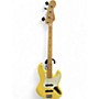 Used Fender Player Jazz Bass Yellow Electric Bass Guitar Yellow