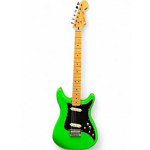 Used Fender Player Lead II Apple Green Solid Body Electric Guitar Apple Green
