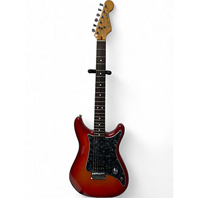 Used Fender Player Lead II Cherry Sunburst Solid Body Electric Guitar
