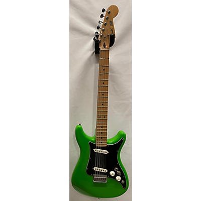 Fender Used Fender Player Lead II Neon Green Solid Body Electric Guitar