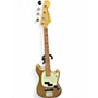 Used Fender Player Mustang Bass PJ Firemist Gold Electric Bass Guitar Firemist Gold