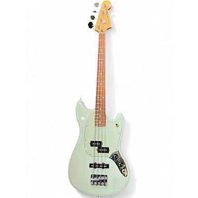 Used Fender Player Mustang Bass PJ Sonic Blue Electric Bass Guitar