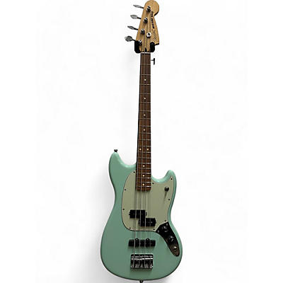 Fender Used Fender Player Mustang Bass PJ Surf Green Electric Bass Guitar