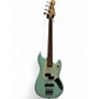 Used Fender Used Fender Player Mustang Bass PJ Surf Green Electric Bass Guitar Surf Green