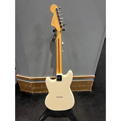 Fender Used Fender Player Mustang Olympic White Solid Body Electric Guitar