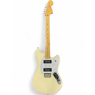 Used Fender Player Mustang Olympic White Solid Body Electric Guitar