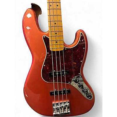 Used Fender Player Plus Active Jazz Bass AGED CAndy apple red Electric Bass Guitar